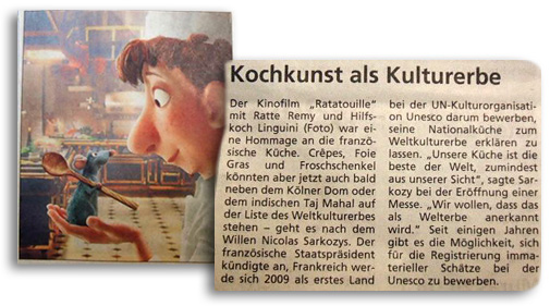 Kochkunst als Kulturerbe