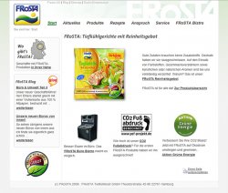 FRoSTA hat eine neue Website