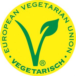 Das V-Label vom Vegetarierbund