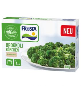 Neu bei FRoSTA: Brokkoli RÃ¶eschen