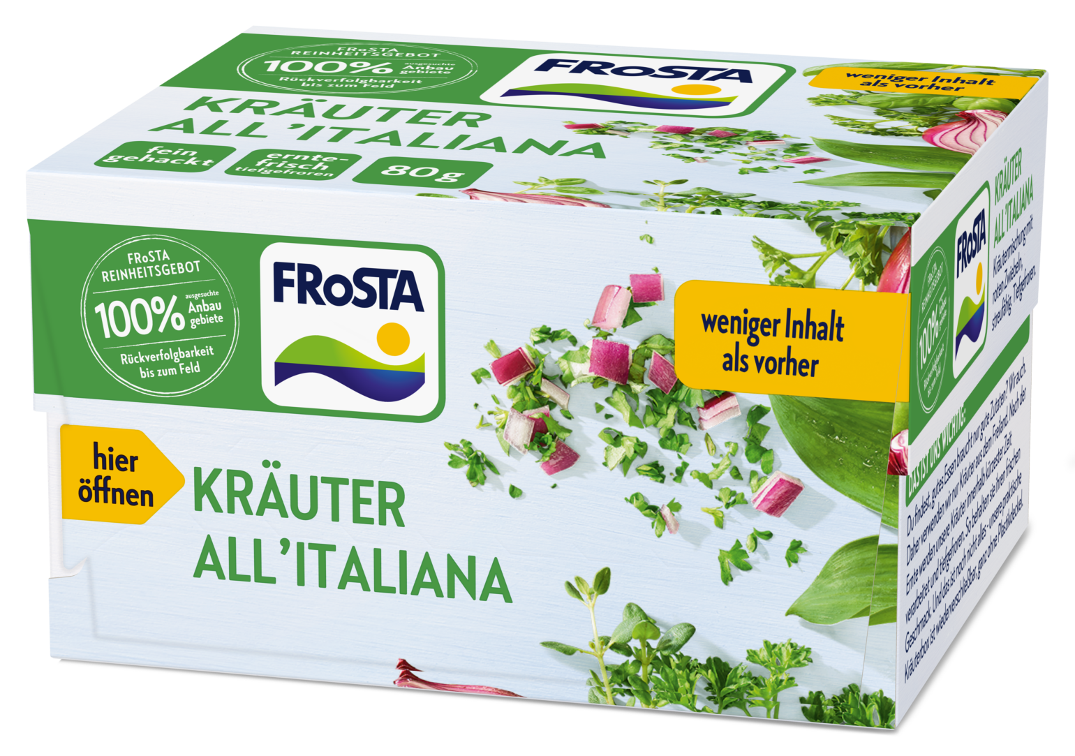 Kräuter all‘ Italiana • Erntefrisch tiefgefroren FRoSTA