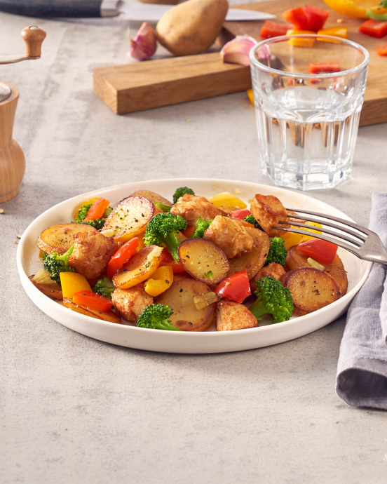 Bratkartoffel-Hähnchen-Pfanne | FRoSTA