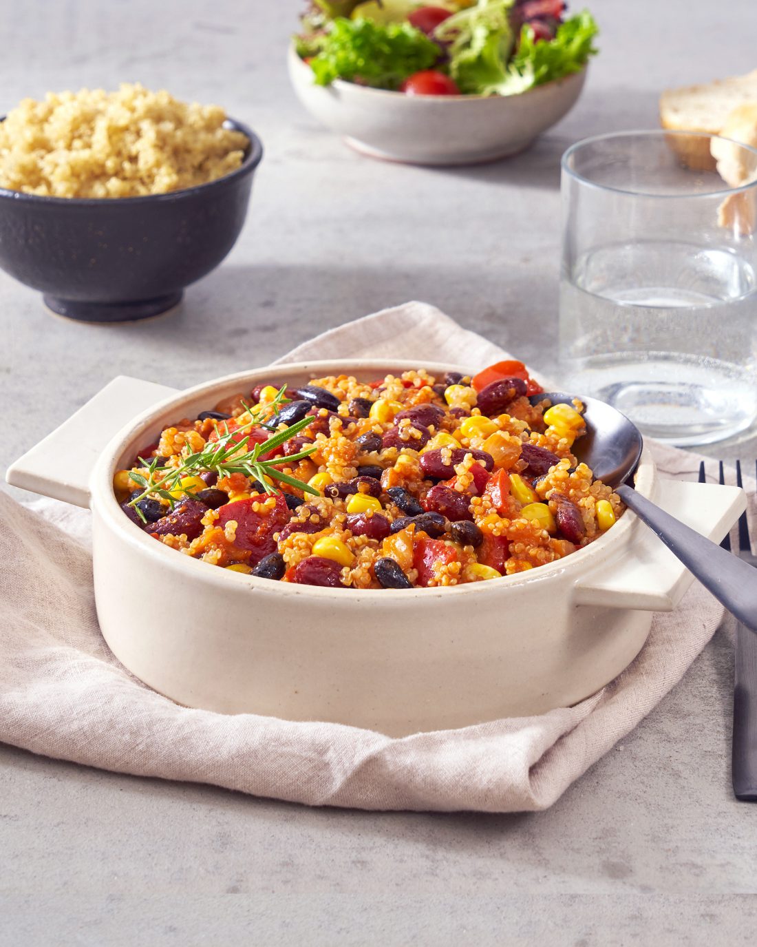 Veganes Chili con Quinoa | FRoSTA