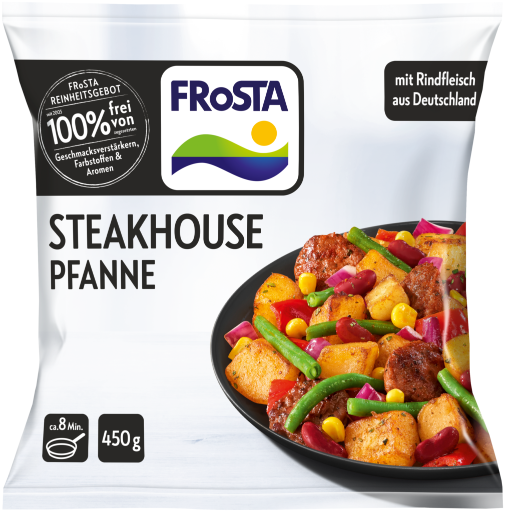 Steakpfanne mit Kartoffeln • Schnell & einfach FRoSTA