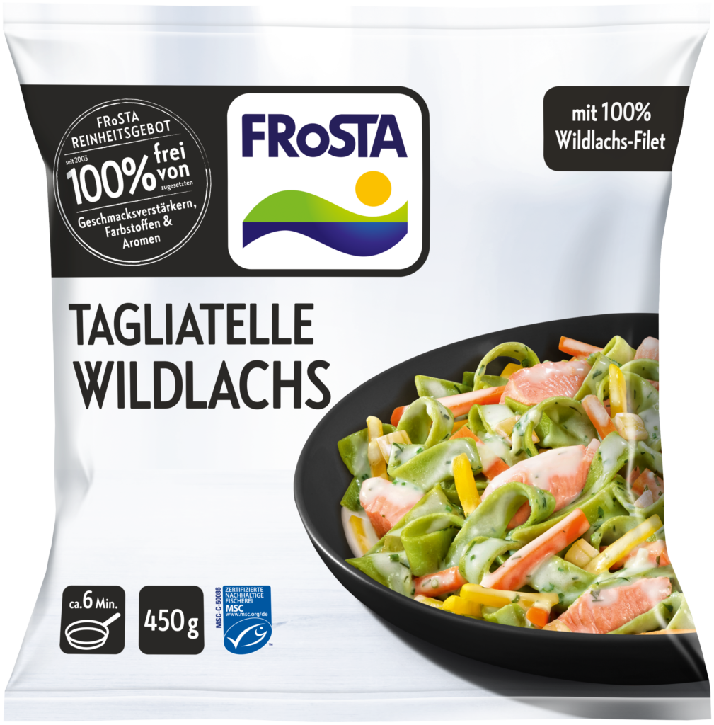 Tagliatelle mit Wildlachs • Für die Mittagspause FRoSTA