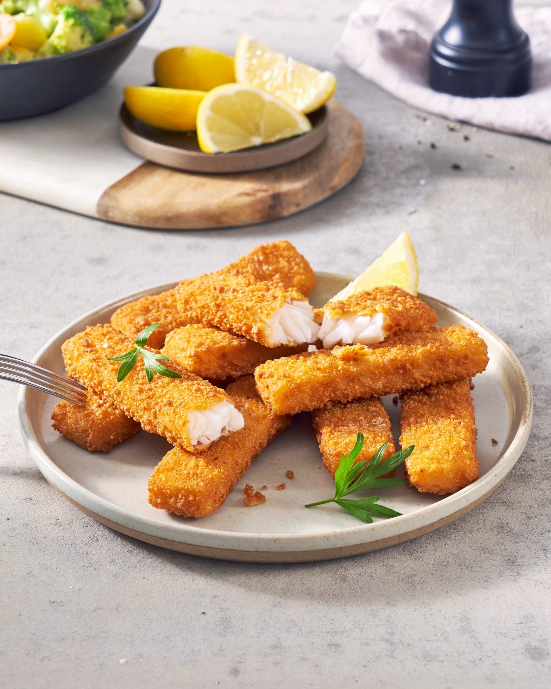 Knusprige Fischst bchen Aus Pfanne Oder Ofen FRoSTA