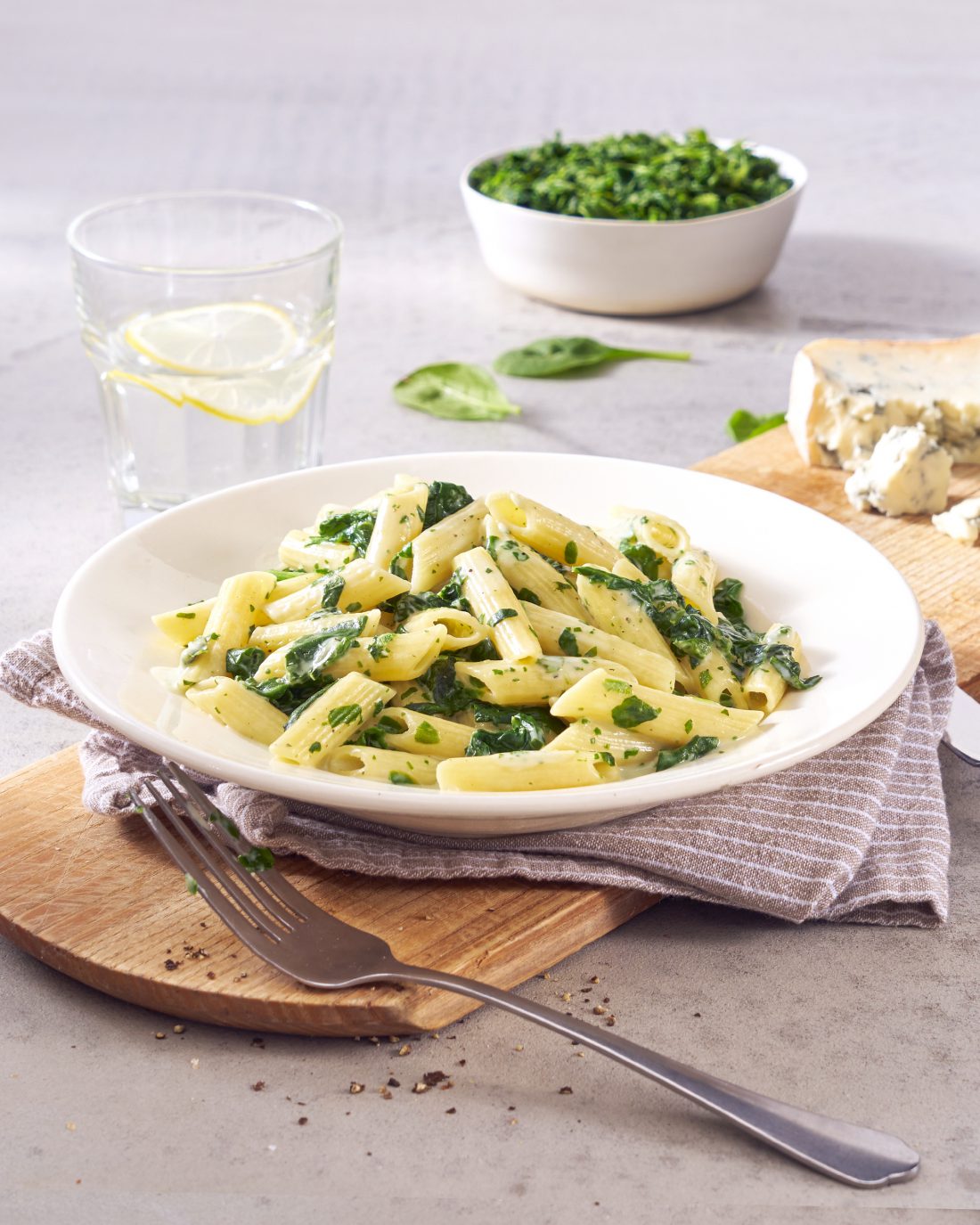 Spinat Gorgonzola Pasta • In 7 Minuten fertig | FRoSTA