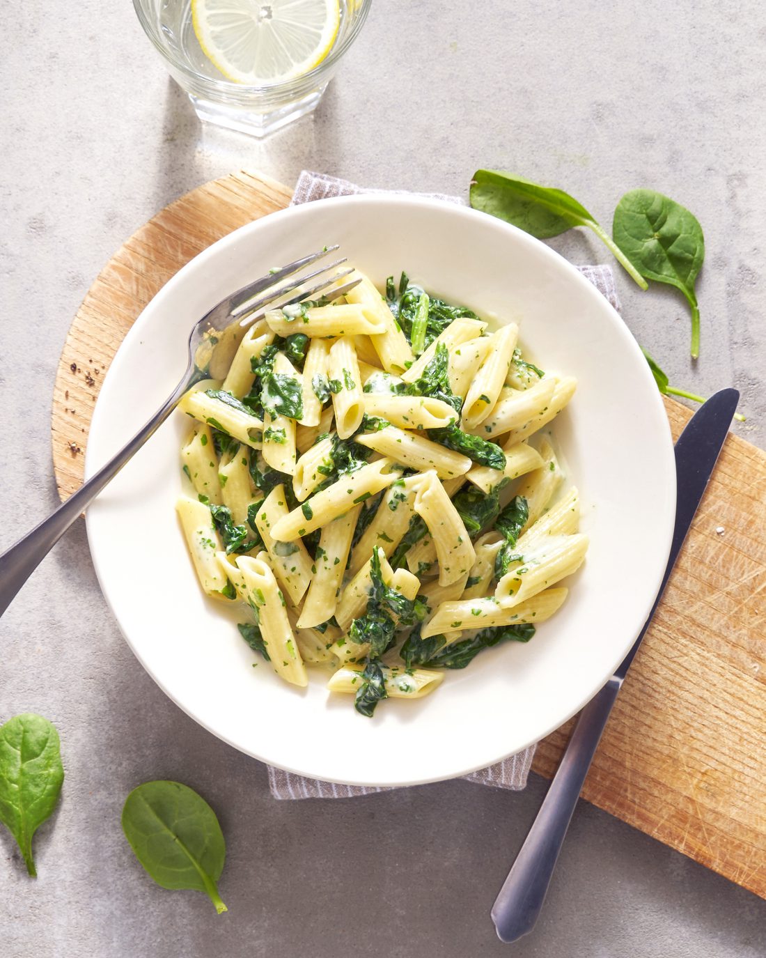 Spinat Gorgonzola Pasta • In 7 Minuten fertig | FRoSTA