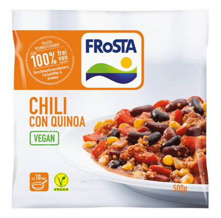 Veganes Chili Con Quinoa Frosta
