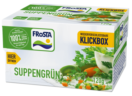 Suppengrun Ertnefrisch Tiefgefroren Frosta