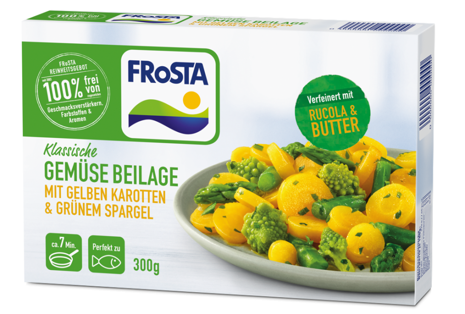 Frosta - Tiefkühlgerichte mit dem Reinheitsgebot
