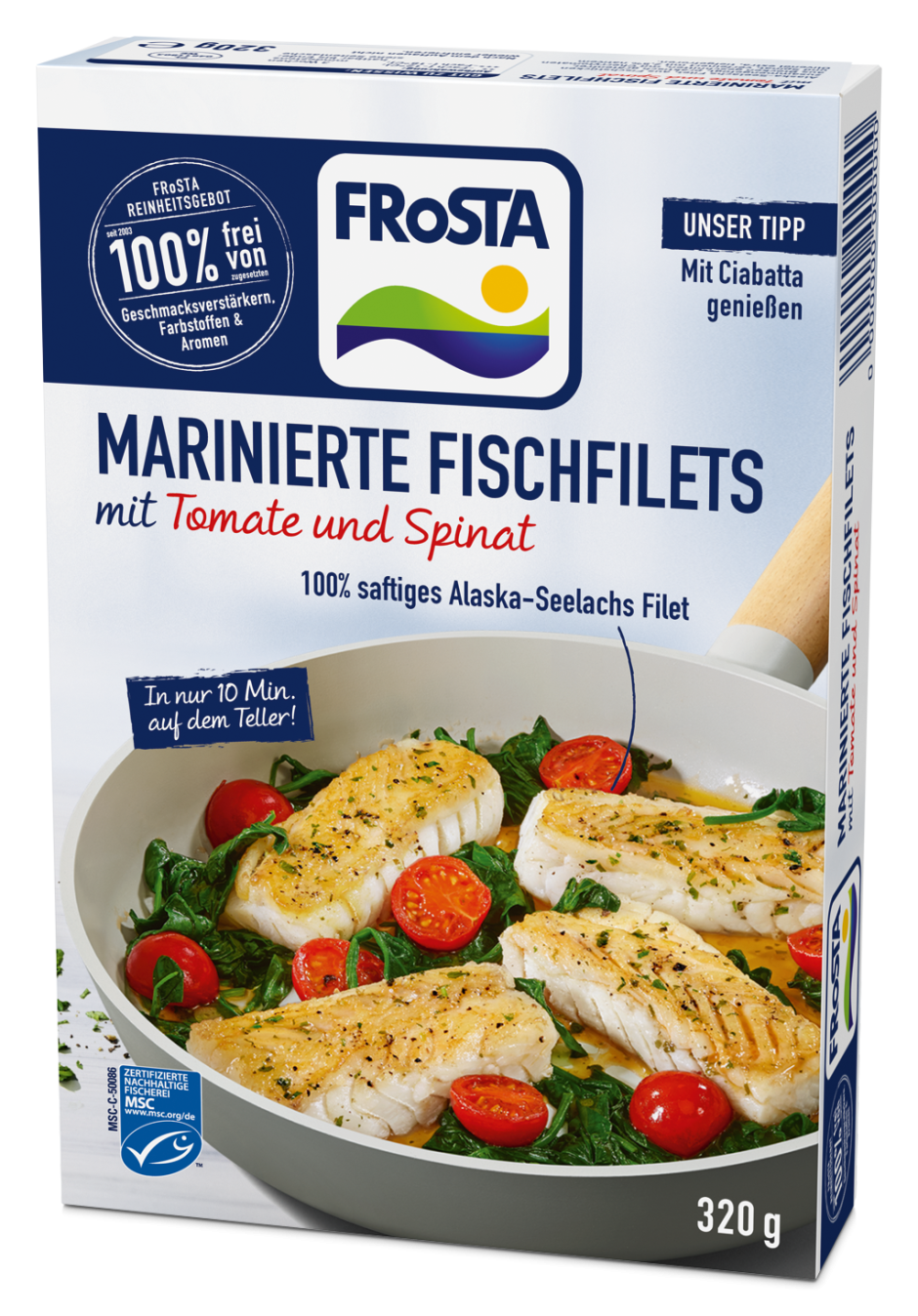 Frosta Tiefkühlgerichte mit dem Reinheitsgebot