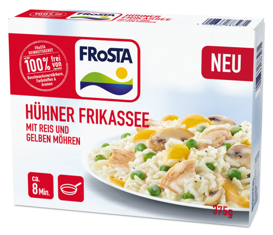 Frosta - Tiefkühlgerichte mit dem Reinheitsgebot