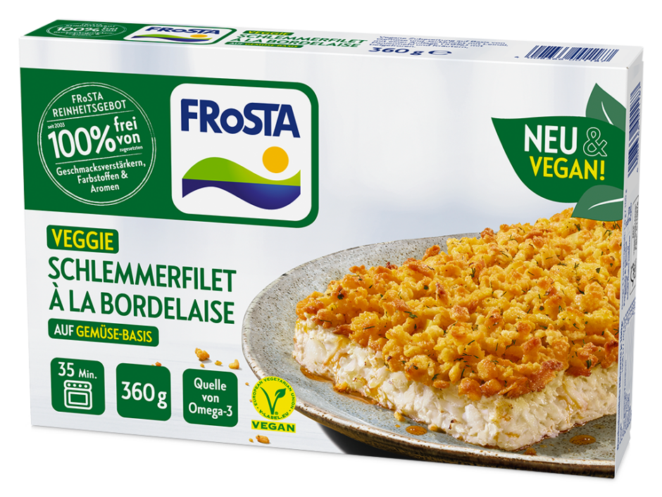 Frosta Tiefkühlgerichte mit dem Reinheitsgebot