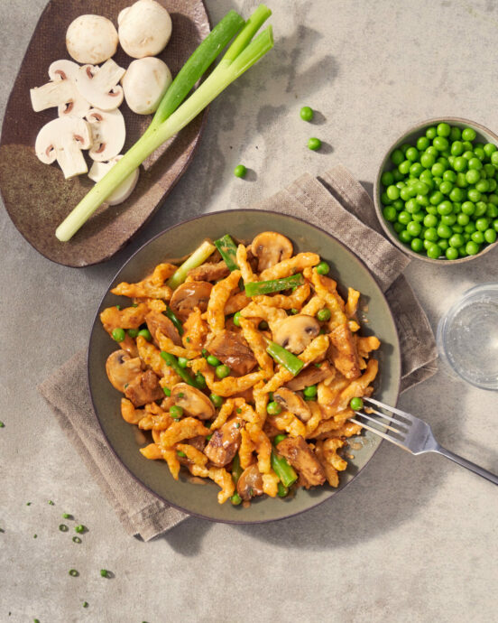 Veganes Geschnetzeltes mit Spätzle - FRoSTA.de