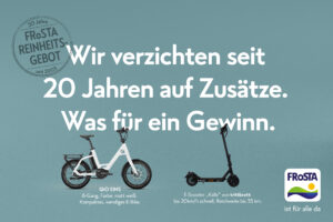 Gewinnspiel 20 Jahre FRoSTA Reinheitsgebot
