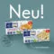 Zwei FRoSTA Alaska-Seelachs-Filets: Mediterrane Art und Kräuter & Butter mit Grillstreifen. Neu! Mit FRoSTA Reinheitsgebot-Abzeichen.