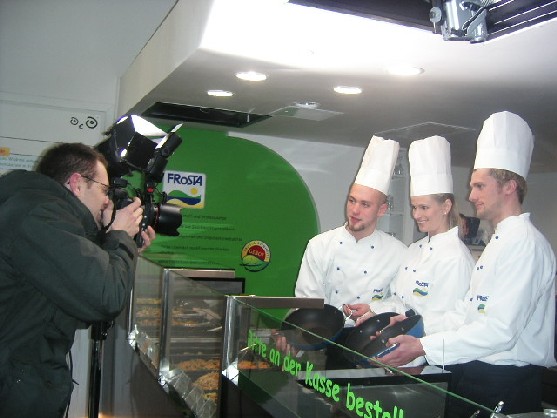 Die Kandidaten kurz vor dem Kochen